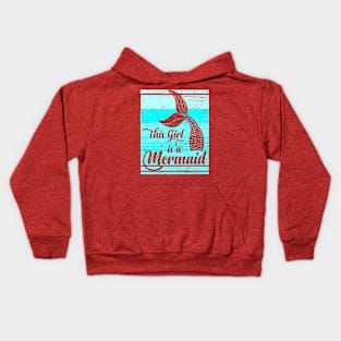 Girl Mermaid Kids Hoodie